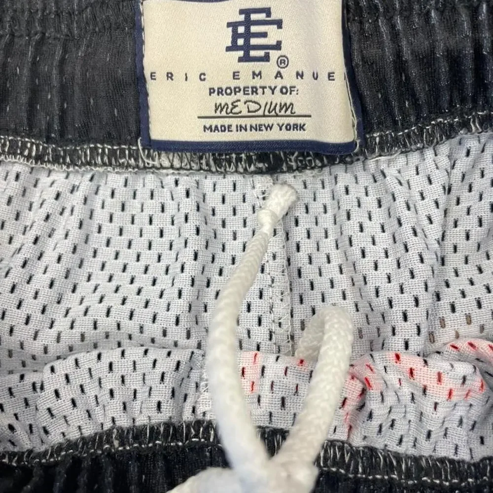 Eric emanuel black shorts size